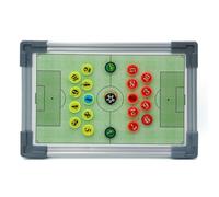 Soccer Magnetic Coaching Board，Soccer Dry Erase Coaching Board（Aluminum Alloy） Rewritable Teaching Command