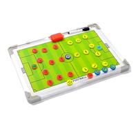 Soccer Magnetic Coaching Board, Soccer Whiteboard for Coaches, with Magnetic Chess Pieces, Pen and Eraser, for Tactical Planning