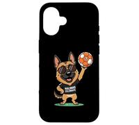Soccer Malinois Celebrate Dog Seventh Birthday 7 Case for iPhone 16