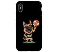 Soccer Malinois Celebrate Dog Seventh Birthday 7 Case for iPhone X/XS