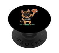 Soccer Malinois Celebrate Dog Seventh Birthday 7 PopSockets Adhesive PopGrip