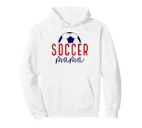 Soccer Mama Vintage Soccer Mom Mother Mommy Soccer Family Pullover Hoodie