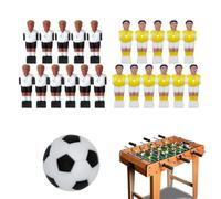 Soccer Man with Ball Creative Fun Table Soccer Game Players | Resin Table Soccer Replacement Part for Home, Travel, School, Dorm