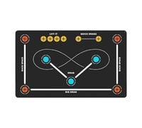 Soccer Mat Training - 47 * 32in Agility Training Equipment - Hockey Equipment - for Indoor Outdoor Field Playground Floor Teenagers Kids Boys Girls Adults