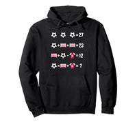 Soccer Math Equation Riddle Design Solve The 67 Puzzle Pullover Hoodie