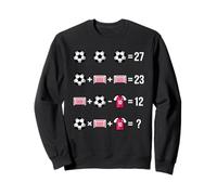 Soccer Math Equation Riddle Design Solve The 67 Puzzle Sweatshirt