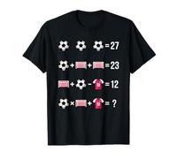 Soccer Math Equation Riddle Design Solve The 67 Puzzle T-Shirt