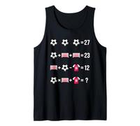 Soccer Math Equation Riddle Design Solve The 67 Puzzle Tank Top
