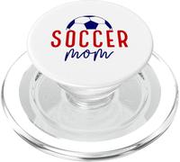 Soccer Mom Mama Vintage Soccer Mother Mommy Soccer Family PopSockets PopGrip for MagSafe