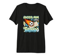 Soccer Mom to A Small Tornado Youth Sports Parent Premium T-Shirt