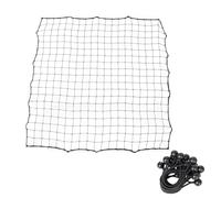 Soccer Net Replacement-39.37x39in Rebound Catcher, Training Mesh, Football Fielding Net with 20 Elastic Ropes for Skill Practice | Youth Adult Player Development Outdoor Sports Drills Equipment