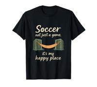 Soccer: Not Just a Game, Happy Place Hammock Fan Graphic T-Shirt