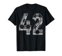 Soccer Number #42 Favorite Player Biggest Fan T-Shirt