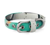 Soccer Pet Collar Oxford Adjustable Safety Dog Collars Cute Outdoor Training Pet Collars Easy Clean Floral Print Puppy Collar for City Pet Owners