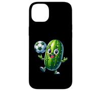 Soccer Pickle Mascot Cute Cartoon Football Humor Case for iPhone 14 Plus