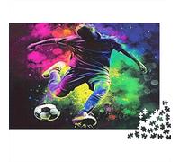 Soccer Player Action_1 1000 Pieces Eco-Friendly Paper Premium Puzzle for Kids, Mind Relaxation Puzzle, Office Break Fun, Puzzle 70x50cm/1000pcs