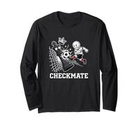 Soccer Player Chess Humor Checkmate Winning Goal Long Sleeve T-Shirt