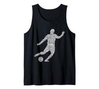 Soccer Player Coaches Fan Design Tank Top