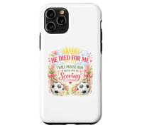 Soccer Player Easter Jesus Risen Resurrection Girl Women Case for iPhone 11 Pro