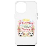Soccer Player Easter Jesus Risen Resurrection Girl Women Case for iPhone 12 Pro Max