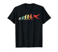 Soccer Player Evolution for Real Fans Funny Retro Sport Value Graphic T-Shirt