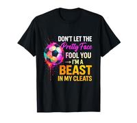 Soccer Player Tshirt For Girl Goalkeeper Kick Sister Mother T-Shirt