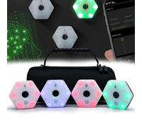 Soccer Reaction Training Lamp - Improve Speed, Focus, and Decision-Making with Cognitive Light Drills for Athletes, Sports Reaction Agility Lights Training Kit with App