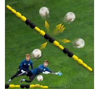 Soccer Rebound Trainer - Weighted Water Fillable Bags for Reflex, Agility & Hand-Eye Coordination Practice for All Ages