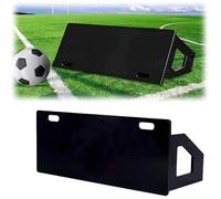 Soccer Rebounder Board, Portable Kickback Training Equipment for Passing & Shooting Practice, Foldable HDPE Design for Enhanced Skills Development