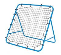 Soccer Rebounder Net | Foldable Football Training Net | Kickback Target for Passing, Shooting & Ball Control | Portable Training Equipment for Kids & Adults (Blue)