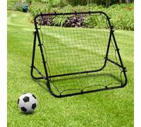 Soccer Rebounder Net for Training - 100x100cm Kickback Target, Door Frame, Pass/Shot/Goalkeeper Practice, Portable