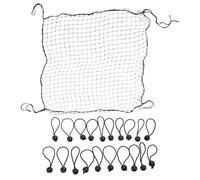 Soccer Rebounder Net With 20 Elastic Rope Kickbacks Football Rebounds Net Quick Assembly Soccer Training Equipment Bounces Back