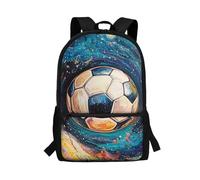 Soccer School Bag For Boys Large Capacity Teens Schoolbag for Elementary Primary Rucksack Bookbag for Study Travel Daypack Back to School Gifts