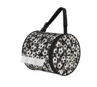 Soccer Sea Printed Toilet Paper Holder Bag, Adjustable Strap Roll Paper Organizer for Car Kitchen Outdoor