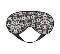 Soccer Sea Sleep Eye Mas Updated Design Light Blocking Night Eye Blinder Men Women Shift Work Travel