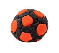 Soccer-Shaped Mini Tossing Bean Bags, Handmade Multicolored Throwing Beanbag, for Outdoor Family Games Kids Toys Hand Toss Games Boys Girls Party Game Orange