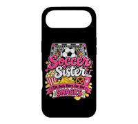 Soccer Sister Just Here for the Snacks Funny Sports Case for iPhone Air