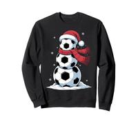 Soccer Snowman Fun Winter Soccer Lovers Christmas Sweatshirt