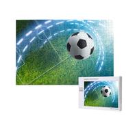 Soccer Sports Ball Printed,1000 Pieces Wooden Jigsaw Family Game Jigsaw Puzzles for Adults Teens Home Decor