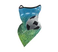 Soccer Sports Ball Printed Windproof Mask,Neck Gaiter Winter Motorcycle Face Cover