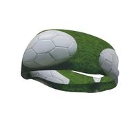 Soccer Sports Ball Stylish Sweatband Sports and Outdoor Activities,Adjustable,Elastic,Breathable Headband