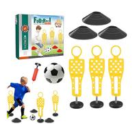 Soccer Sports Toy Set - Interactive Football Training Equipment for Early Learning, Agility Ladder and Goal Targets Included | For Boys Girls Kids Family Indoor Outdoor Gym Park Backyard Fitness Team