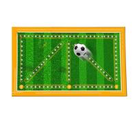 Soccer Step Training Mat - Silent Non Slip Soccer Exercise Mat | Dribbling Step Mats | Soccer Training Equipment for Gymnastics