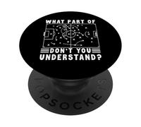 Soccer Strategy Board Meme What Part Of Don't You Understand PopSockets Adhesive PopGrip
