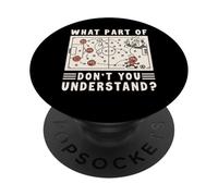 Soccer Strategy Board Meme What Part Of Don't You Understand PopSockets Adhesive PopGrip