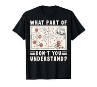 Soccer Strategy Board Meme What Part Of Don't You Understand T-Shirt