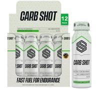 Soccer Supplement Carb Shot (12 Pack), Carbohydrate Energy Shots for Endurance Sports - Lemon & Lime Flavour