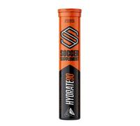 Soccer Supplement Hydrate90 Electrolyte Tablets Orange Flavour (Pack of 20), Hydration Tablets with Electrolytes for Footballers, Flavoured Water Multivitamin Drink