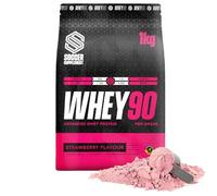 SOCCER SUPPLEMENT - Our Whey Protein Isolate Formula Provides 32g of Protein, Informed Sport Tested,1kg, 28 Servings - Strawberry