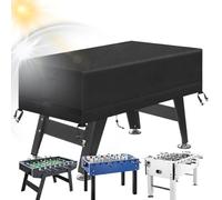 Soccer Table Protection,Patio Football Game Table Cover with Adjustable Buckle - Waterproof All Protection Furniture Protector for Outside Indoor Party Backyard Patio